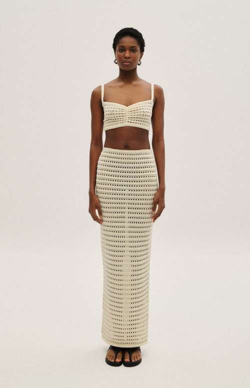 CO-ORD KNIT | BRA & MAXI SKIRT