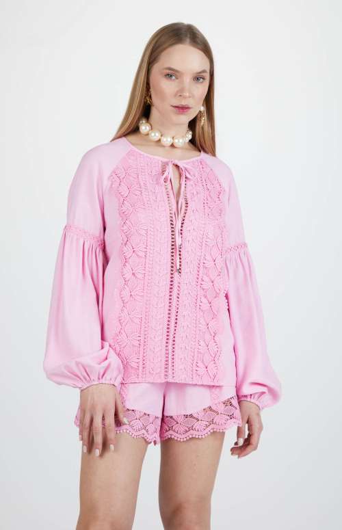 V-NECK BLOUSE