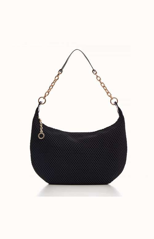 BLACK SPORT HOBO BAG
