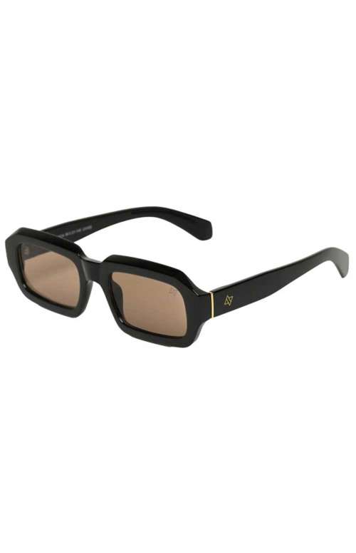 MONICA SUNGLASSES BLACK/BROWN