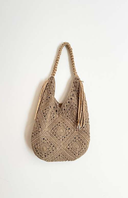 CROCHET SHOULDER BAG