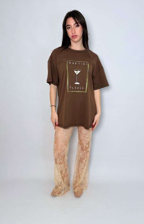 KIERA BELL-BOTTOM LACE TROUSERS