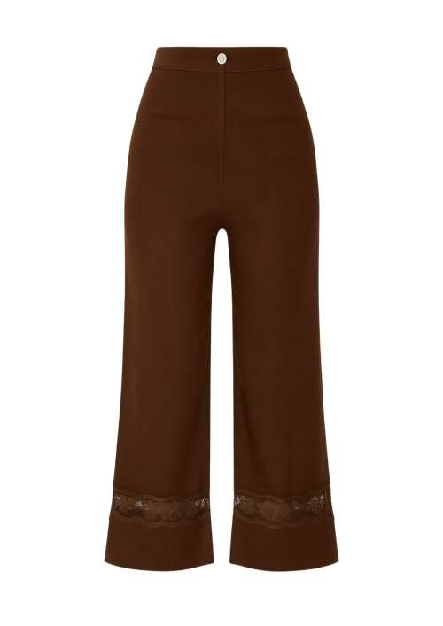 PANTS WITH LACE DETAIL