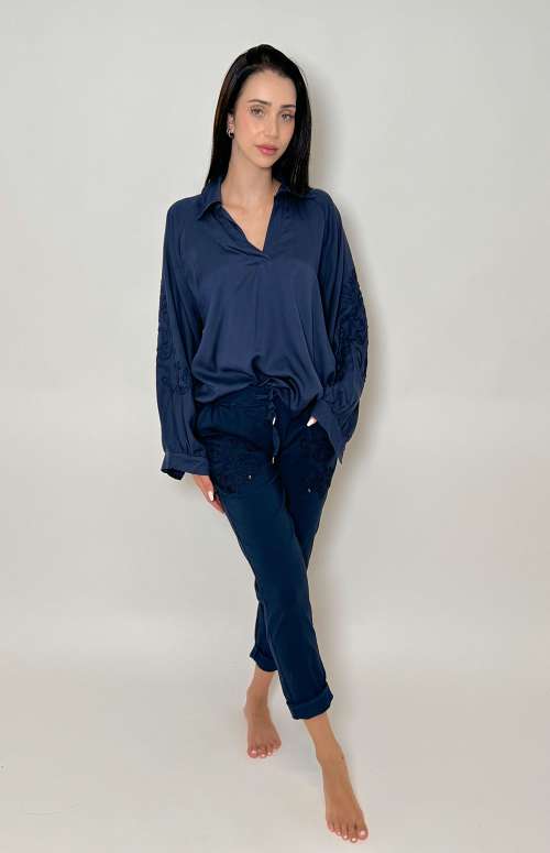 CO-ORD APPLIQUE | BLUE