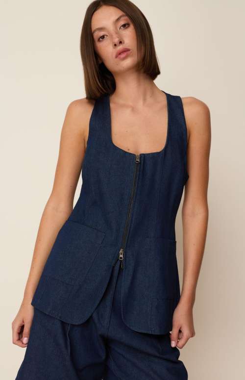 DENIM VEST
