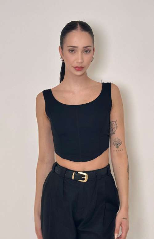 CORSET TANK TOP