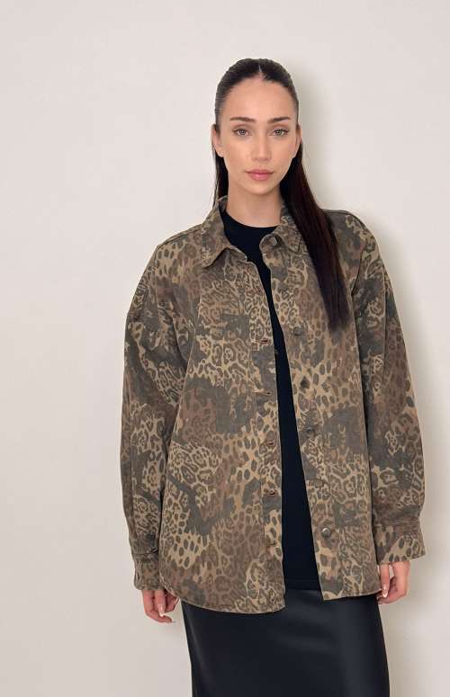 CAMOUFLAGE - ANIMAL PRINT SHIRT