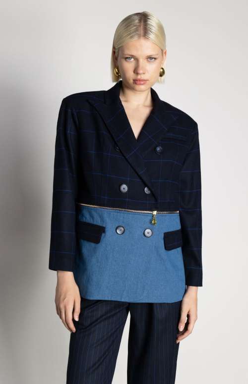 ARCAVE DENIM BLAZER