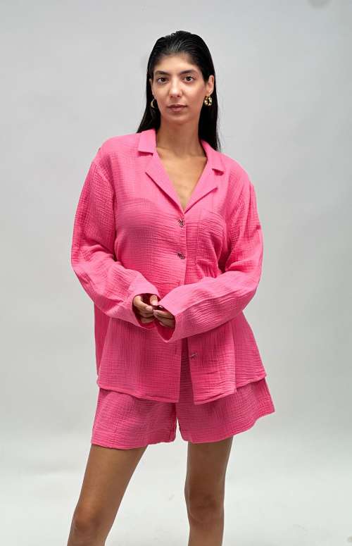 PINK COTTON CO-ORD