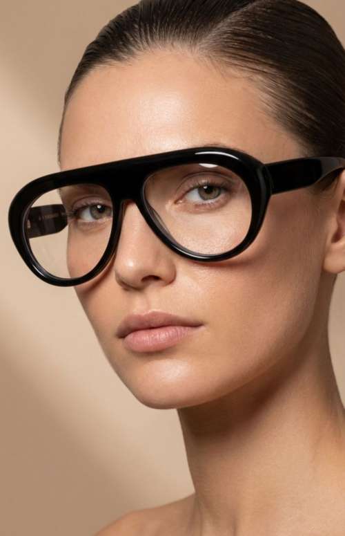 LYRA BLACK/CLEAR SUNGLASSES