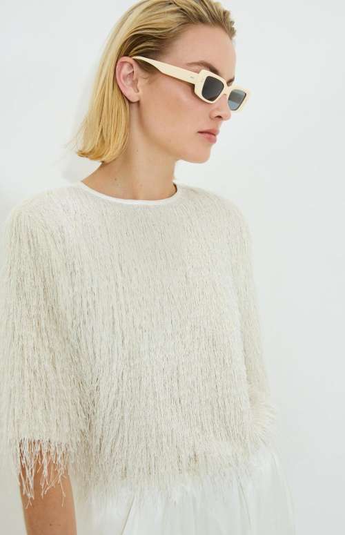 CALLA FRINGE TOP
