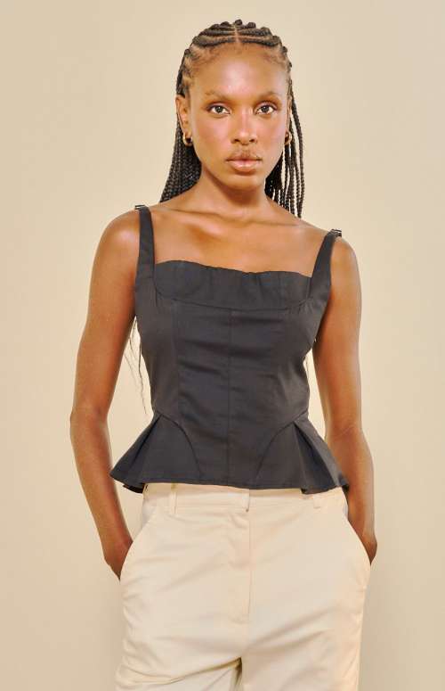 PEPLUM BLOUSE