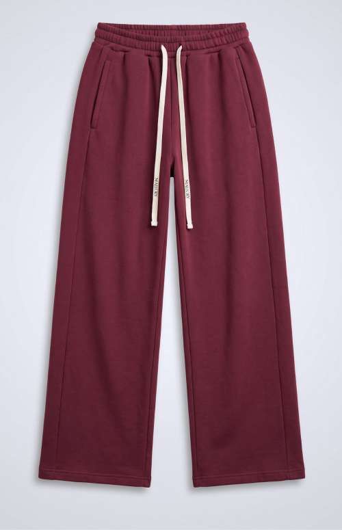 MARGOT BORDEAUX JOGGER PANTS