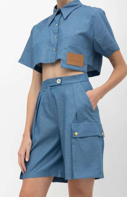 IMARA DENIM SHORTS