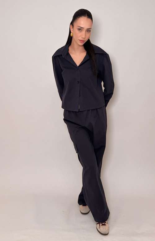 UNISEX CARGO PANTS | BLUE