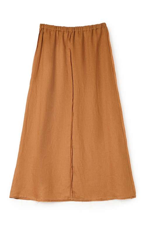 MIDI SKIRT | CAMEL