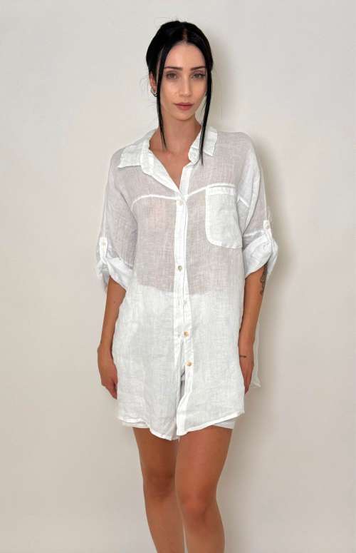 OVERSIZED LINEN SHIRT