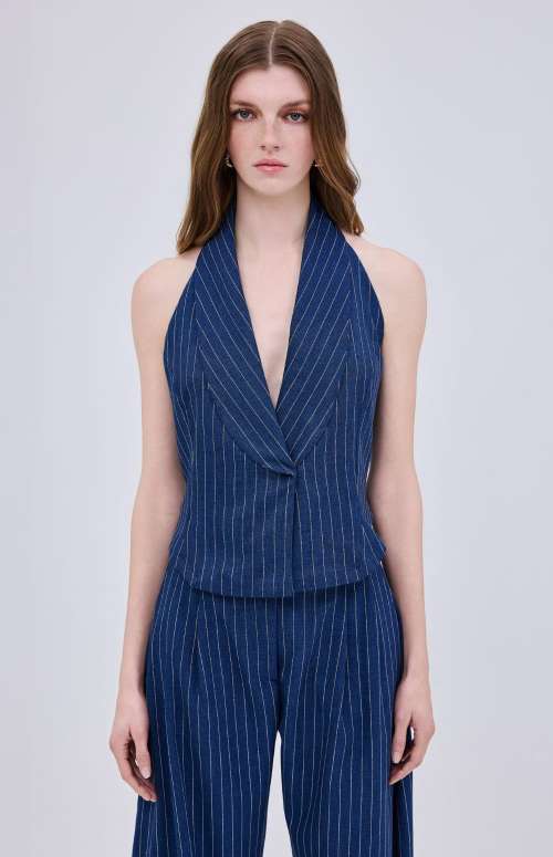 STRIPED VEST