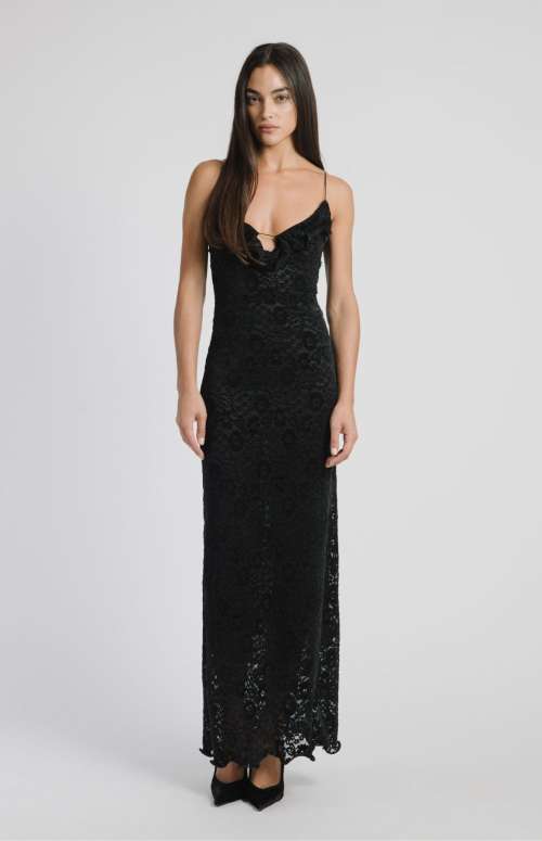 CALLISTA LACE BLACK DRESS