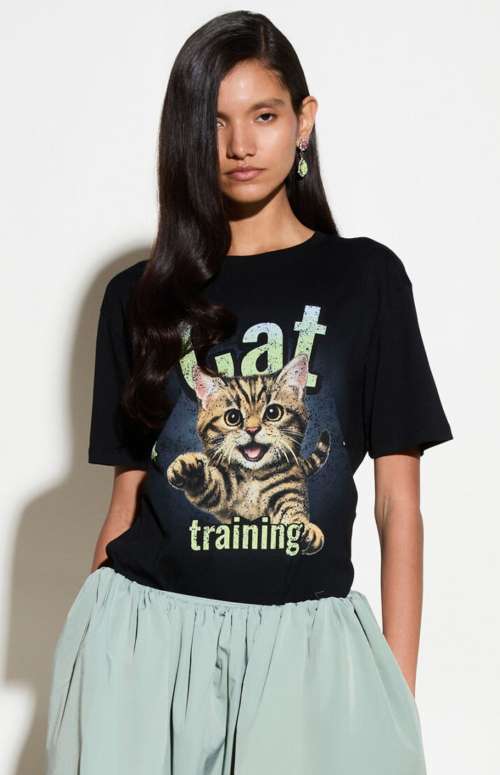 T-SHIRT WITH CAT
