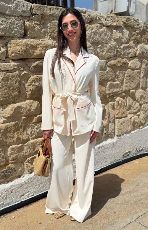 CO-ORD TOKYO CREPE KIMONO & JOSIE CREPE TROUSER WITH HEM