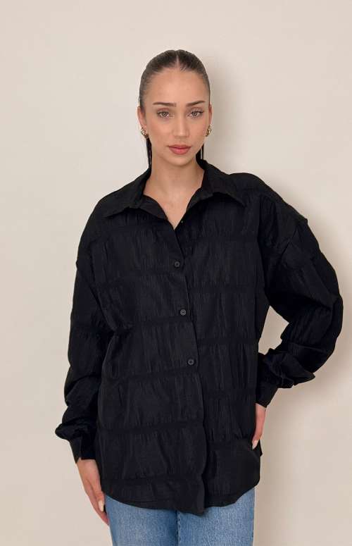 OVERSIZED SHIRT | BLACK