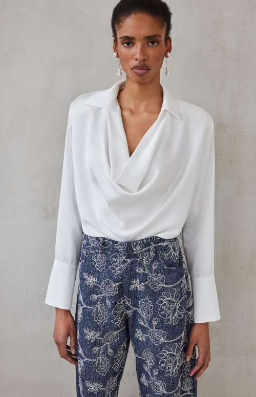 REGINA SHIRT | OFF WHITE