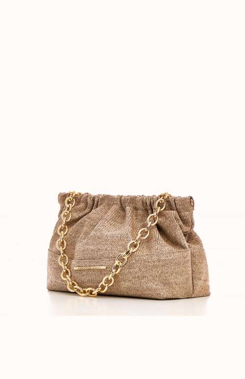 BEIGE STRAW BIG MARSHMALLOW