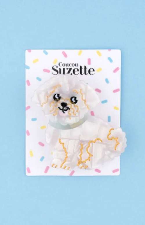 BICHON HAIR CLIP