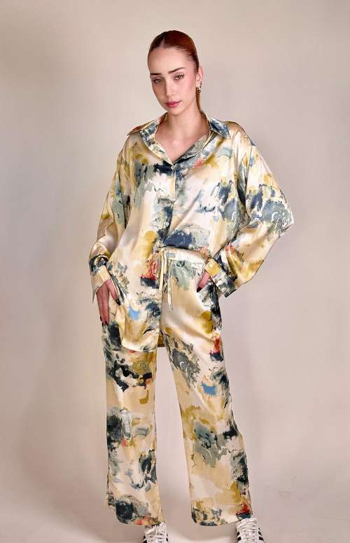 WATERCOLOR PRINT CO-ORD