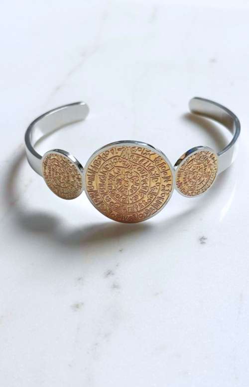 PHAISTOS DISK BRACELET