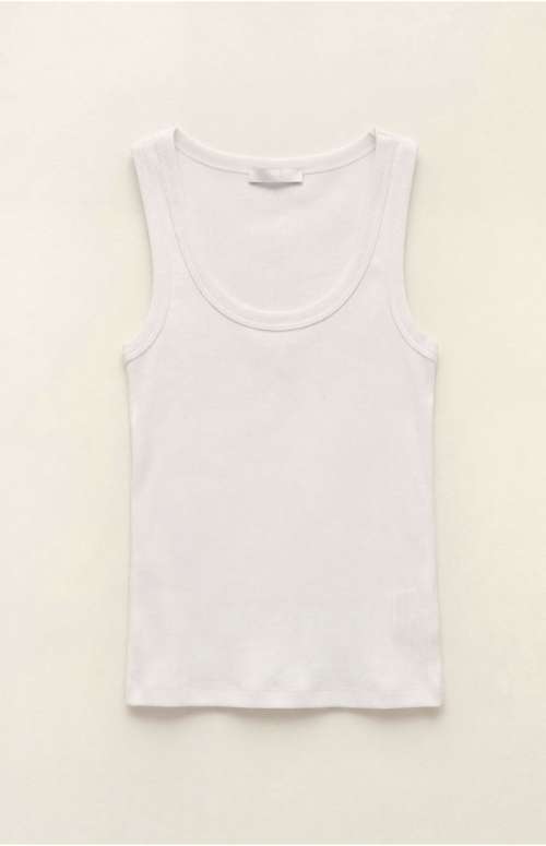 RIBBED TANK TOP