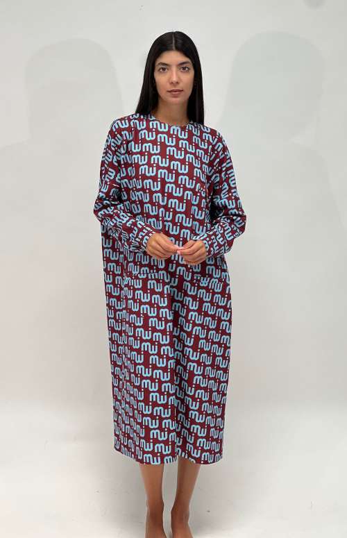 LONG DRESS WITH MW LOGO