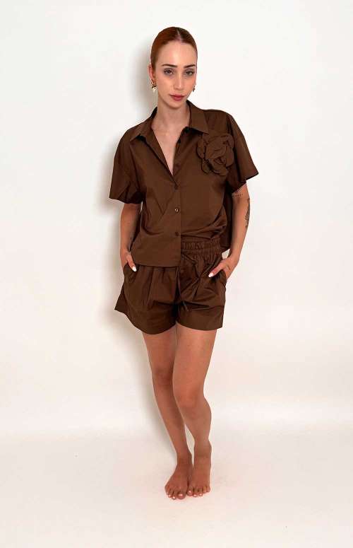 CO-ORD COTTON | BROWN