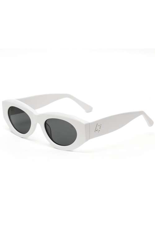 LULU WHITE SUNGLASSES