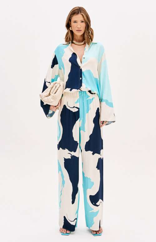 CO-ORD PRINTED | SHIRT & PANTS