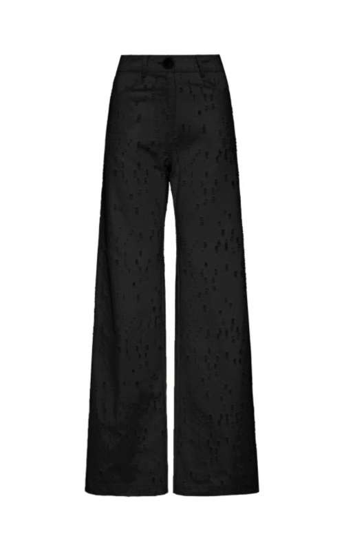 FLARED DENIM PANTS