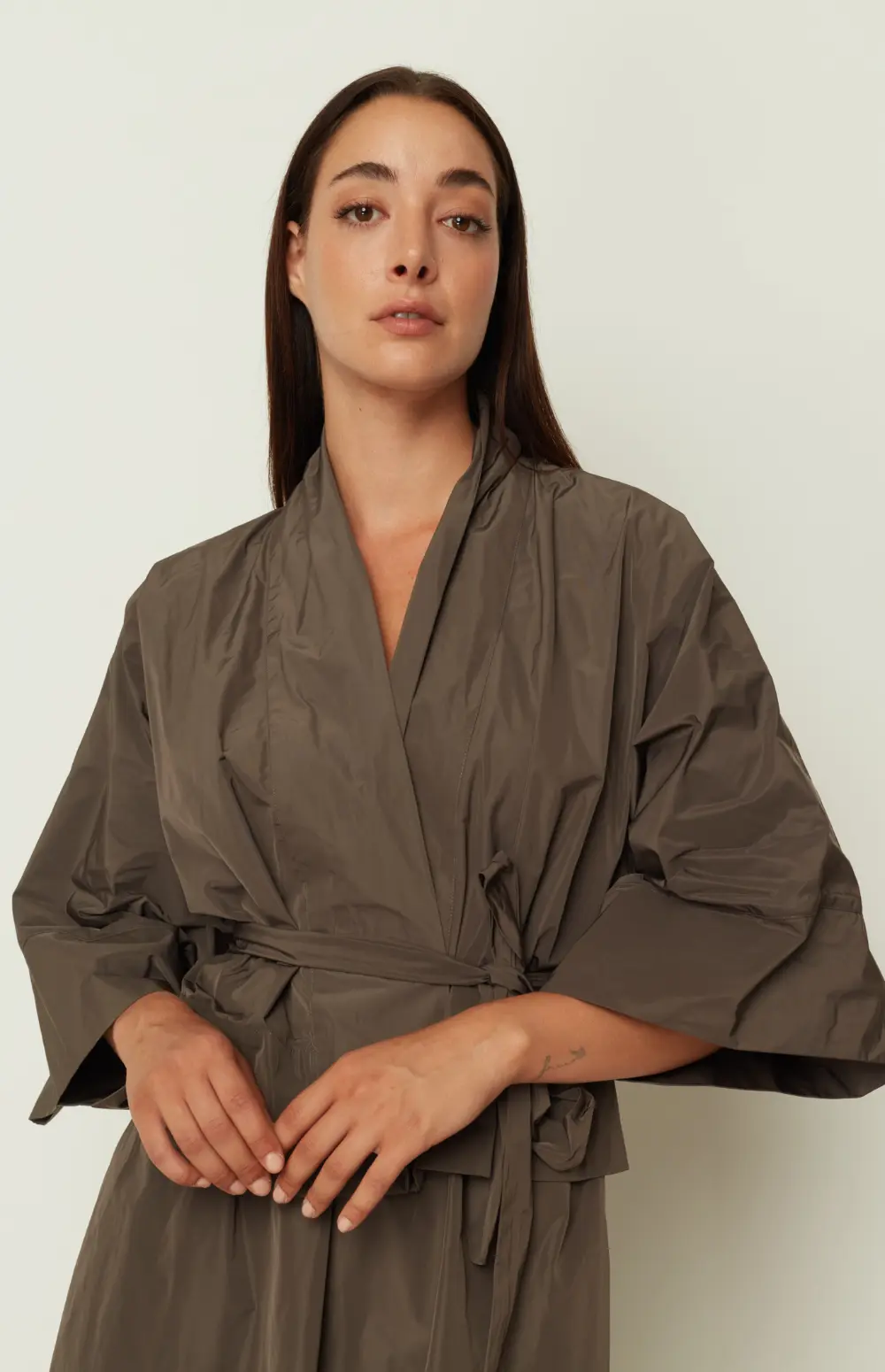 TAFFETA KIMONO