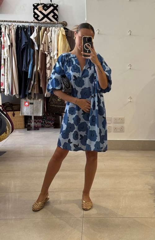 PRINTED DRESS