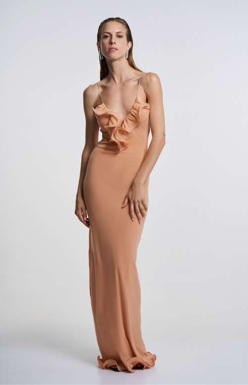 CALLISTA LONG DRESS HILL