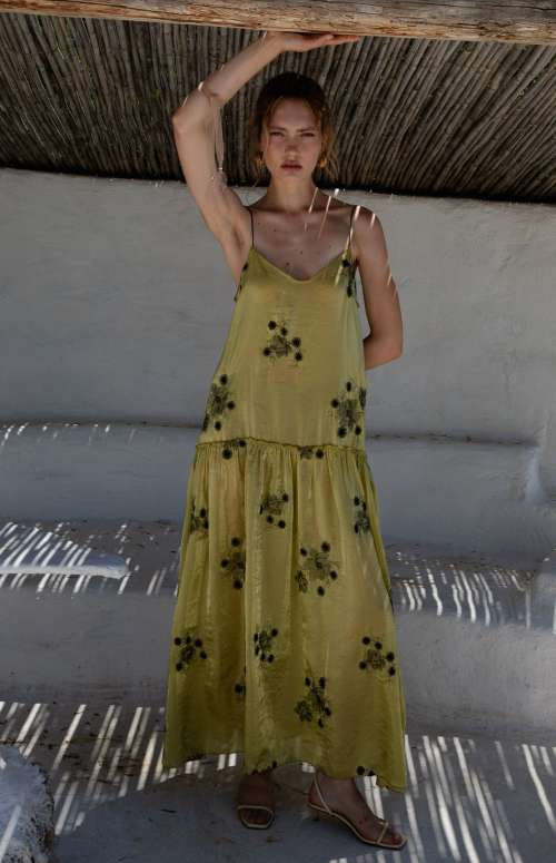 MERJEN DRESS | BEADED