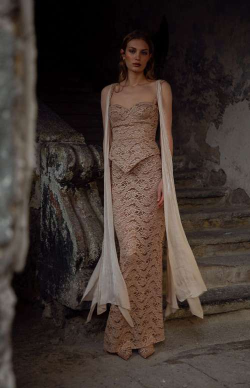 RIVERA SKIRT | SHIMMERY LACE