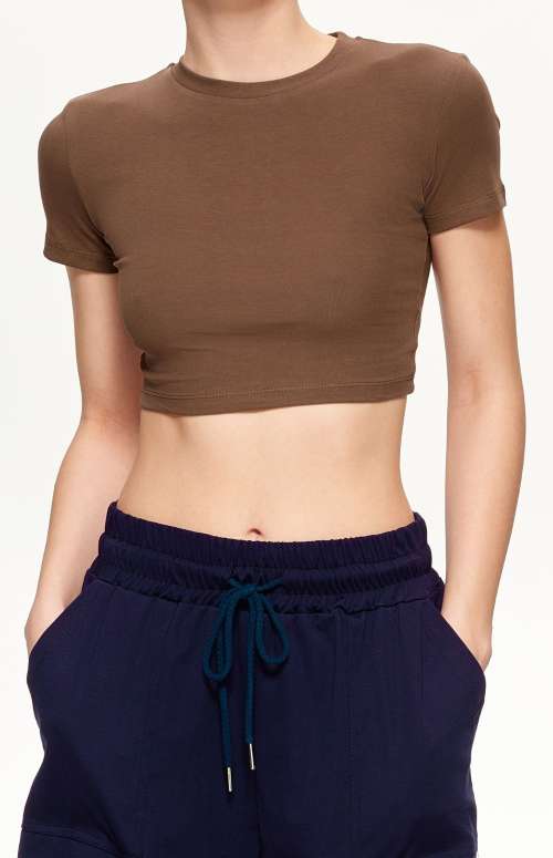 COTTON CROP TOP