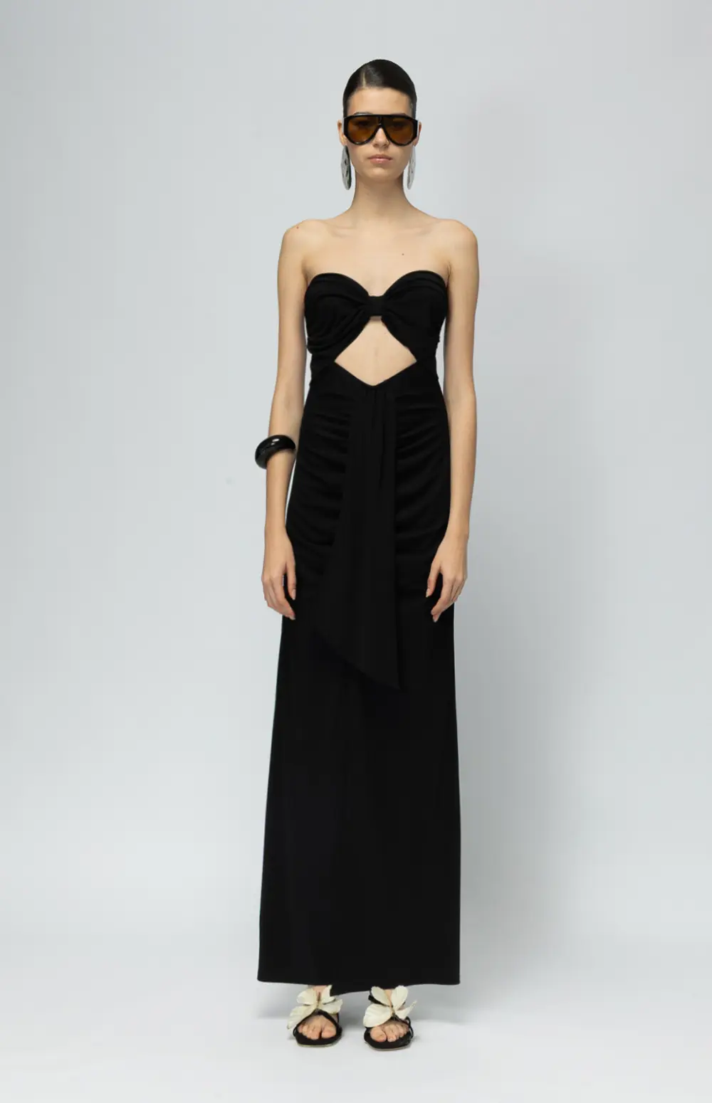 SAINT TROPEZ BLACK DRESS