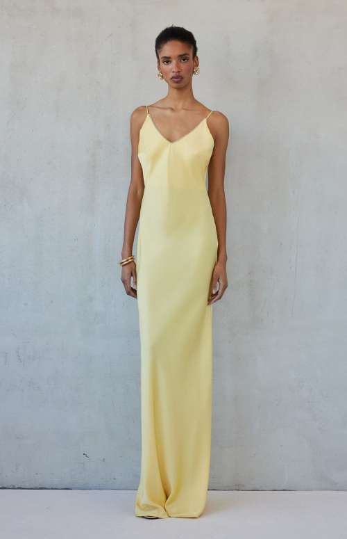 LUISA DRESS | BUTTERYELLOW