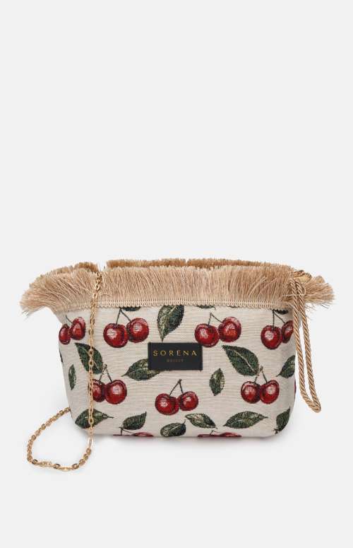 SAMIOPOULA CHERRY CLUTCH