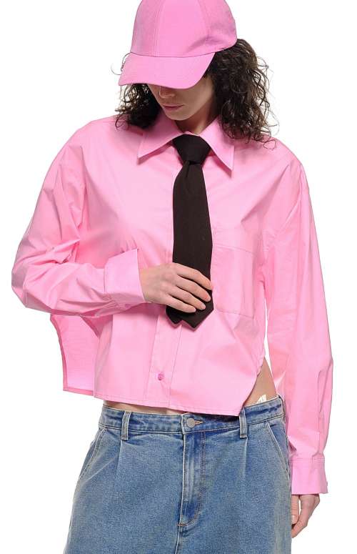 SHIRT WITH BLACK TIE