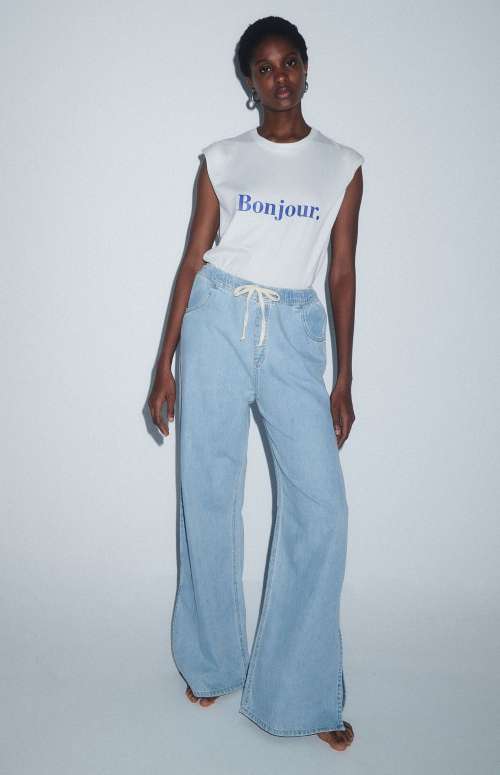 DENIM TROUSER