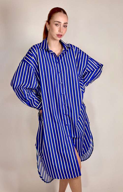 OVERSIZED STRIPED SHIRT