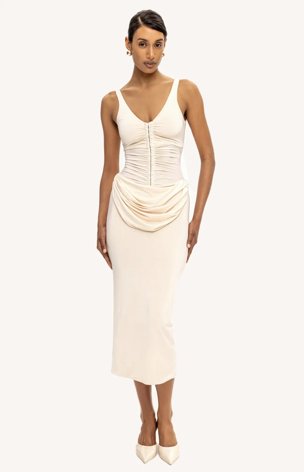 REINA IVOIRE DRESS